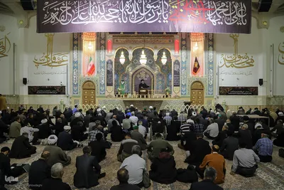 قرائت زیارت جامعه کبیره در حرم حضرت معصومه(س)