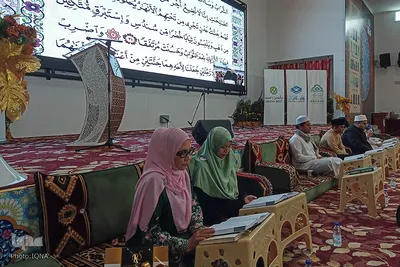 محفل قرآنی با حضور شیخ المصراوی در جشنواره رستو
