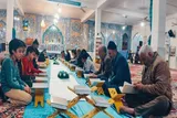 عکس | محفل جزءخوانی قرآن در مسجد جامع نقنه
