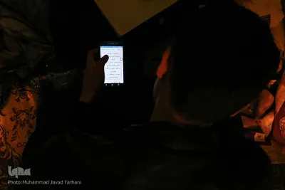 مراسم اعتکاف دانشجویی در دانشگاه تهران