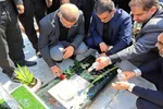 آیین عطرافشانی و تجدید میثاق با آرمان های شهدا در ساری