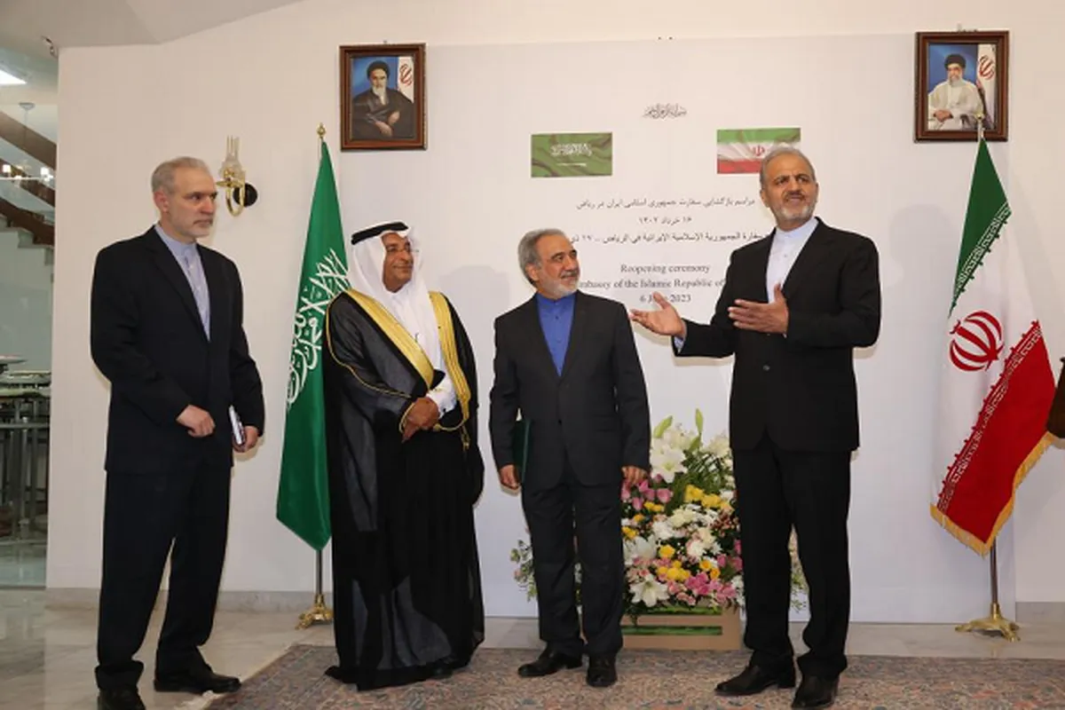 Kufunguliwa tena  ubalozi wa Iran nchini Saudi Arabia ni ishara ya kufeli sera za Marekani