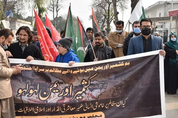 د پاکستان ولس دیمن په ضد دسعودي ائيتلاف جنایتونه په کلکه وغندل 