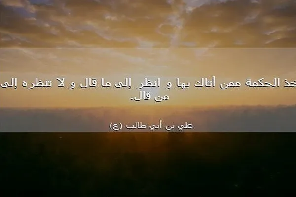 على المؤمن أن يكون حكيماً بالحكمتين النظرية والعملية
