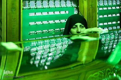 غبارروبی حرم حضرت عبدالعظیم حسنی(ع)