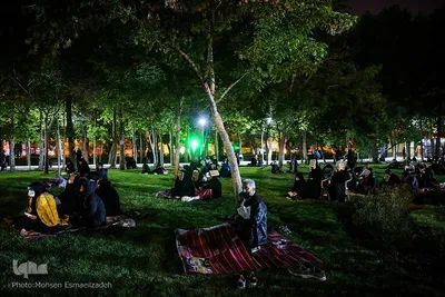 قرار بندگی؛ احیای شب ۲۳ رمضان در پارک ملت مشهد