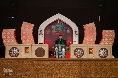 ظهر شهادت حضرت علی علیه السلام در حرم شاهچراغ