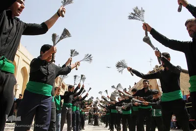 آیین سنتی عزاداری هیآت مذهبی در مسجد آخوند ملا اسماعیل یزد