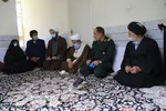 دیدار نماینده ولی فقیه در خراسان‌جنوبی با خانواده شهدای روحانی