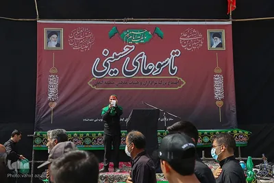حسینیه ایران؛ تاسوعای حسینی در بقعه مترکه ایوب نبی (ع)‎‎خراسان شمالی