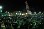 ⁨نخل‌برداری یزدی‌های مقیم کرج در شب عاشورا