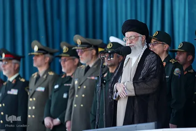 حضور رهبر معظم انقلاب در مراسم دانش‌آموختگی،دانشجویان دانشگاه علوم انتظامی