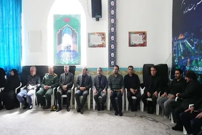 مراسم وداع بانوان لرستانی با رهبر شهید 