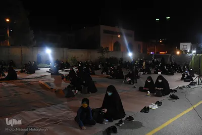 مراسم احیاء شب نوزدهم رمضان - هنرستان دخترانه فامیلی سمنان