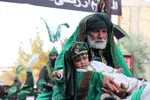 کاروان نمادین ورود قافله امام حسین(ع) به دشت کربلا