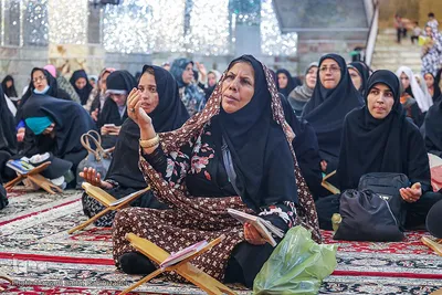 مراسم جشن میلاد امام رضا علیه السلام، ویژه خواهران