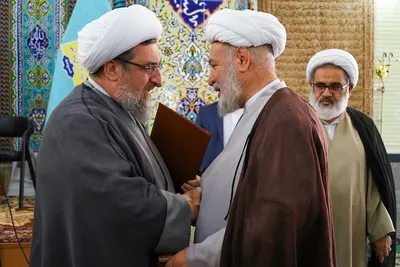 آیین تکریم و معارفه امام جمعه خسروشاه