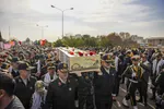 تشییع و خاکسپاری پیکر مطهر شهید گمنام‎