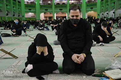مراسم احیای شب بیست و یکم ماه رمضان در تبریز‎
