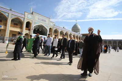 آیین تجدید میثاق با امامزاده احمدبن موسی الکاظم شاهچراغ