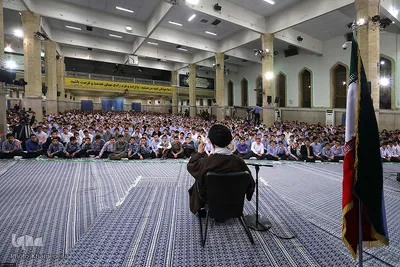 مراسم جشن تکلیف دانش‌آموزان با حضور رهبر انقلاب