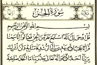د جن په باب د قرآن تعلیمات