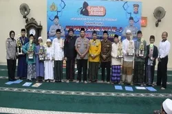 Kapolres Serang Kota Resmi Menutup Lomba Adzan