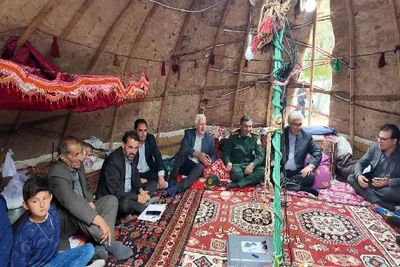 جشنواره «کوچ عشایر شاهسون» در جعفرآباد مغان