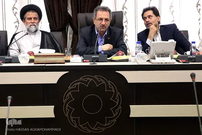 دیدار متسابقین روشندل مسابقات بین المللی قرآن با رییس سازمان بهزیستی