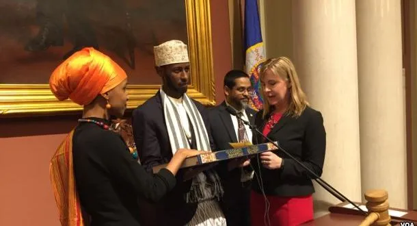 Mwanamke wa kwanza Mwislamu kula kiapo kwa Qur'ani bungeni Marekani