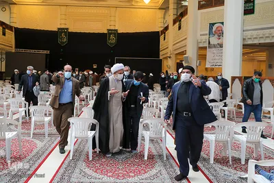 مراسم ارتحال آیت الله مصباح یزدی در شیراز