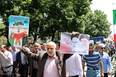 راهپیمایی روز جهانی قدس در همدان