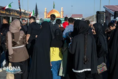 بازگشت زايران اربعین حسینی از مرز تمرچین