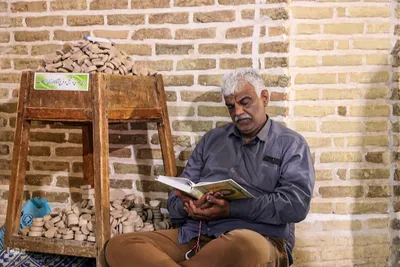 اعتکاف در مسجد ملااسماعیل یزد
