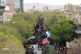 راهپیمایی روز قدس در تبریز‎