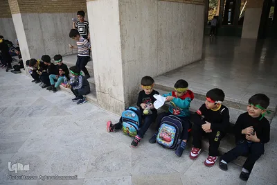 پیاده روی جاماندگان نونهال اربعین حسینی در دانشگاه امام صادق(ع)