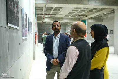 آیین افتتاح نمایشگاه عکس «تهران؛ خط مقدم مقاومت»