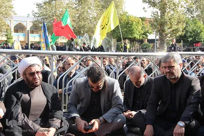 سوگواري «جاماندگان از اربعين» در حرم شاهچراغ(ع)