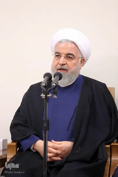 دیدار رئیس‌جمهور و اعضای هیأت دولت