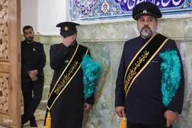 تشرف 313 خادمه حرم امام زاده صالح به قم
