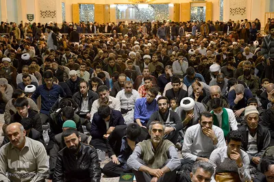 حرم کریمه ی اهل بیت در شب وفات حضرت ام البنین
