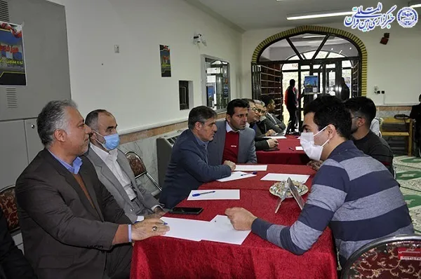 برگزاری میز خدمت هئیت رییسه دانشگاه مازندران ویژه دانشجویان