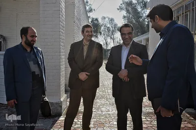 حضور محمدجواد شوشتری در جمع خبرنگاران و عکاسان ایکنا خوزستان