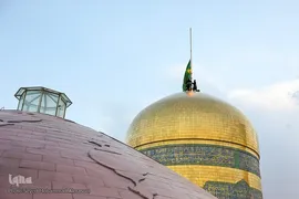 آیین سنتی «اذن عزا» در حرم مطهر امام رضا(ع)