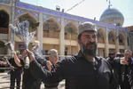 عزاداری هیئت عشایر قشقایی در حرم شاهچراغ(ع)