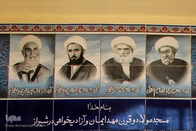 سنگرهای به جا مانده از انقلابیون شیراز‎‎