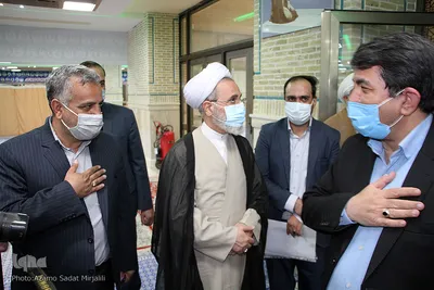 مراسم سالگرد ارتحال آیت الله محمد ابراهیم اعرافی امام جمعه فقید میبد‎‎