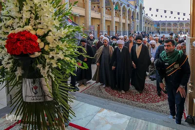 گلباران مقبره شهید دستغیب‎‎