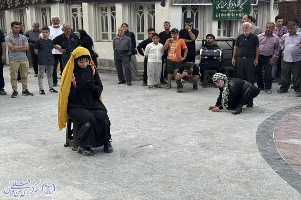 اجرای نمایش میدانی «پرسه در نیاز» در امامزاده ابراهیم(ع) آمل
