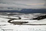 بارش برف پاییزی در ارتفاعات و مناطق روستایی اهر